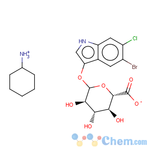 CAS No:144110-43-0 5-Bromo-6-chloro-3-indolyl-D-glucuronide cyclohexylammonium salt