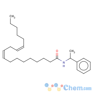 CAS No:14417-88-0 9,12-Octadecadienamide,N-(1-phenylethyl)-, (9Z,12Z)-