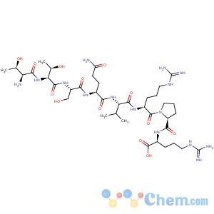 CAS No:144207-60-3 L-Arginine,L-threonyl-L-threonyl-L-seryl-L-glutaminyl-L-valyl-L-arginyl-L-prolyl-