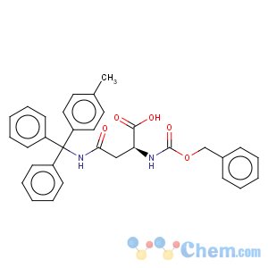 CAS No:144317-18-0 L-Asparagine,N-[(4-methylphenyl)diphenylmethyl]-N2-[(phenylmethoxy)carbonyl]- (9CI)