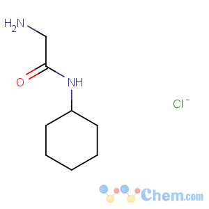 CAS No:14432-21-4 Acetamide,2-amino-N-cyclohexyl-, hydrochloride (1:1)