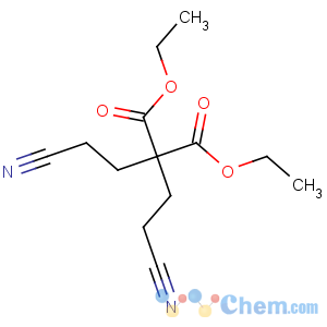 CAS No:1444-05-9 diethyl 2,2-bis(2-cyanoethyl)propanedioate