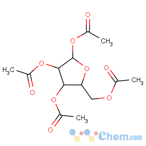 CAS No:144490-03-9 [(2S,3S,4S,5R)-3,4,5-triacetyloxyoxolan-2-yl]methyl acetate