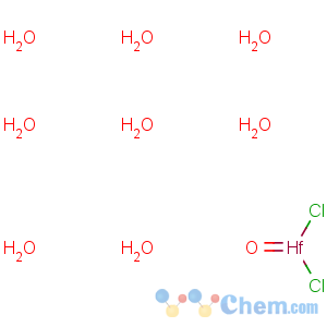 CAS No:14456-34-9 Hafnium dichloride oxide octahydrate