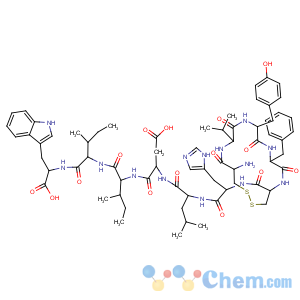 CAS No:144602-02-8 11-21-Endothelin 1(swine reduced), cyclic (11®