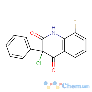 CAS No:144603-41-8 2,4(1H,3H)-Quinolinedione,3-chloro-8-fluoro-3-phenyl-