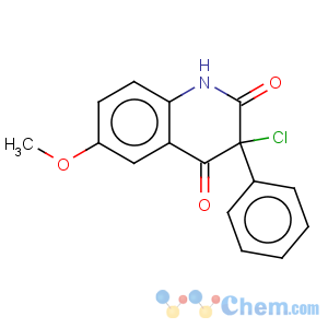 CAS No:144603-48-5 3-Chloro-6-methoxy-3-phenyl-1H-quinoline-2,4-dione