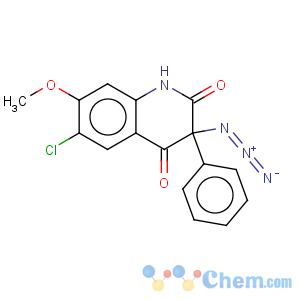 CAS No:144603-80-5 3-Azido-6-chloro-7-methoxy-3-phenyl-1H-quinoline-2,4-dione
