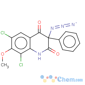 CAS No:144603-81-6 3-Azido-6,8-dichloro-7-methoxy-3-phenyl-1H-quinoline-2,4-dione