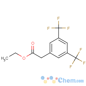 CAS No:144632-97-3 ethyl 2-[3,5-bis(trifluoromethyl)phenyl]acetate