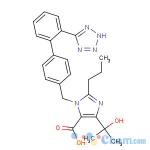 CAS No:144689-24-7 5-(2-hydroxypropan-2-yl)-2-propyl-3-[[4-[2-(2H-tetrazol-5-yl)phenyl]<br />phenyl]methyl]imidazole-4-carboxylic acid