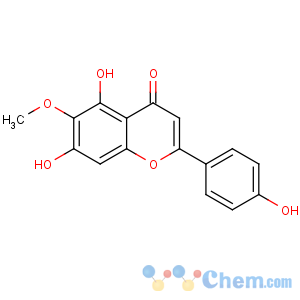 CAS No:1447-88-7 5,7-dihydroxy-2-(4-hydroxyphenyl)-6-methoxychromen-4-one