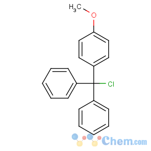 CAS No:14470-28-1 1-[chloro(diphenyl)methyl]-4-methoxybenzene