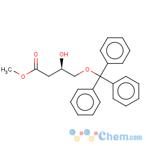 CAS No:144754-24-5 Butanoicacid, 3-hydroxy-4-(triphenylmethoxy)-, methyl ester, (3R)-