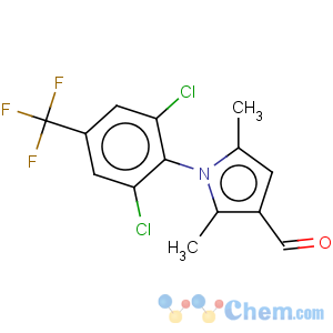 CAS No:144890-91-5 1H-Pyrrole-3-carboxaldehyde,1-[2,6-dichloro-4-(trifluoromethyl)phenyl]-2,5-dimethyl-