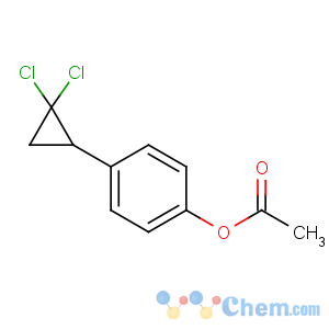 CAS No:144900-34-5 [4-(2,2-dichlorocyclopropyl)phenyl] acetate