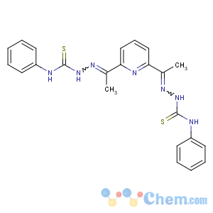CAS No:144940-93-2 1-[(Z)-1-[6-[(Z)-C-methyl-N-(phenylcarbamothioylamino)carbonimidoyl]<br />pyridin-2-yl]ethylideneamino]-3-phenylthiourea
