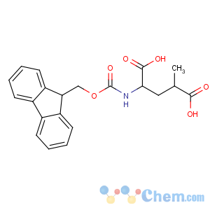 CAS No:145038-50-2 (2S)-2-(9H-fluoren-9-ylmethoxycarbonylamino)-4-methylpentanedioic acid