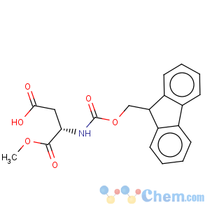 CAS No:145038-52-4 L-Aspartic acid,N-[(9H-fluoren-9-ylmethoxy)carbonyl]-, 1-methyl ester