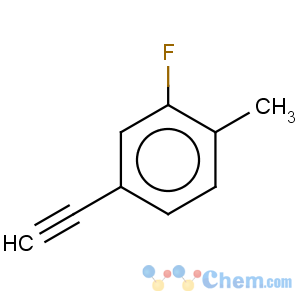 CAS No:145069-53-0 Benzene,4-ethynyl-2-fluoro-1-methyl-