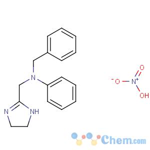 CAS No:145178-44-5 N-Phenyl-N-(phenylmethyl)-4,5-dihydro-1H-imidazole-2-methanamine nitrate