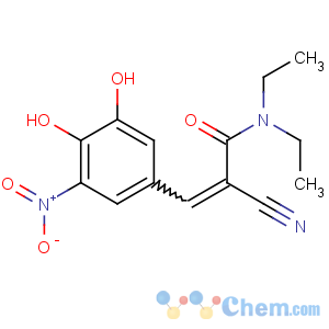 CAS No:145195-63-7 (Z)-2-cyano-3-(3,4-dihydroxy-5-nitrophenyl)-N,N-diethylprop-2-enamide