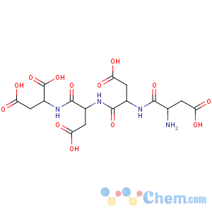 CAS No:145224-95-9 2-[[2-[[2-[(2-amino-3-carboxypropanoyl)amino]-3-carboxypropanoyl]amino]-<br />3-carboxypropanoyl]amino]butanedioic acid