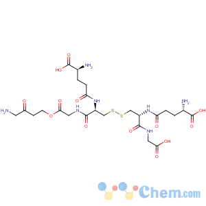 CAS No:145356-41-8 Glycine, N-[N-L-g-glutamyl-S-(2-hydroxy-1-oxopropyl)-L-cysteinyl]-,ethyl ester, (R)- (9CI)