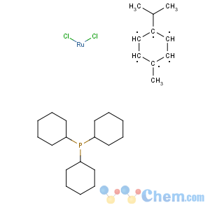 CAS No:145381-23-3 Ruthenium,dichloro[(1,2,3,4,5,6-h)-1-methyl-4-(1-methylethyl)benzene](tricyclohexylphosphine)-