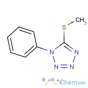 CAS No:1455-92-1 5-methylsulfanyl-1-phenyltetrazole