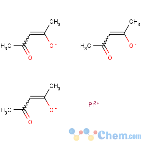 CAS No:14553-09-4 Praseodymium (III) 2,4-pentanedionate