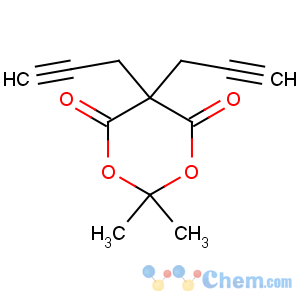 CAS No:145544-03-2 1,3-Dioxane-4,6-dione,2,2-dimethyl-5,5-di-2-propyn-1-yl-