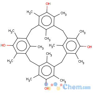 CAS No:145572-23-2 Pentacyclo[19.3.1.13,7.19,13.115,19]octacosa-1(25),3,5,7(28),9,11,13(27),15,17,19(26),21,23-dodecaene-5,11,17,23-tetrol,4,6,10,12,16,18,22,24,25,26,27,28-dodecamethyl-