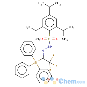 CAS No:145574-05-6 Benzenesulfonic acid,2,4,6-tris(1-methylethyl)-,2-[2,2,2-trifluoro-1-(triphenylsilyl)ethylidene]hydrazide