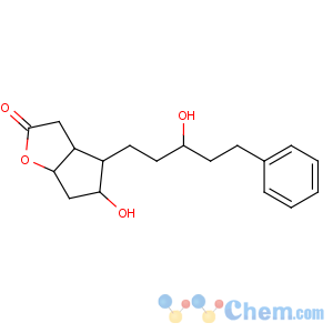 CAS No:145667-75-0 (3aR,4R,5R,6aS)-5-hydroxy-4-[(3R)-3-hydroxy-5-phenylpentyl]-3,3a,4,5,6,<br />6a-hexahydrocyclopenta[b]furan-2-one