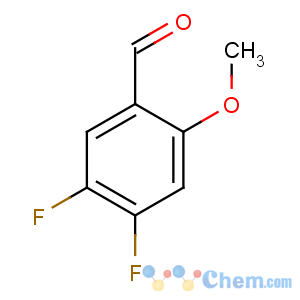 CAS No:145742-34-3 4,5-difluoro-2-methoxybenzaldehyde