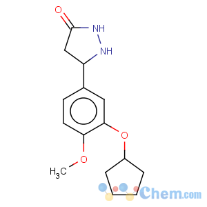CAS No:145743-47-1 3-Pyrazolidinone,5-[3-(cyclopentyloxy)-4-methoxyphenyl]-