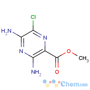 CAS No:1458-01-1 methyl 3,5-diamino-6-chloropyrazine-2-carboxylate