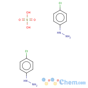 CAS No:14581-21-6 Hydrazine, (4-chlorophenyl)-, sulfate (2:1)