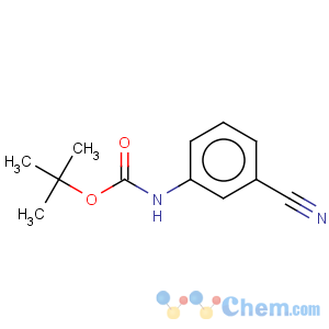 CAS No:145878-50-8 Carbamic acid,N-(3-cyanophenyl)-, 1,1-dimethylethyl ester