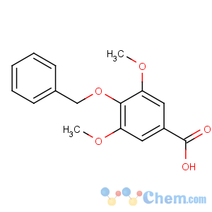 CAS No:14588-60-4 3,5-dimethoxy-4-phenylmethoxybenzoic acid