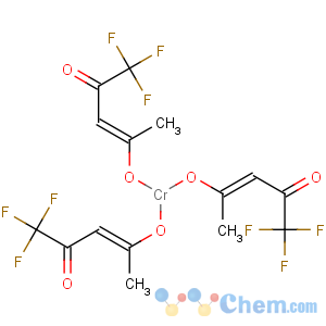 CAS No:14592-89-3 Chromium,tris(1,1,1-trifluoro-2,4-pentanedionato-kO2,kO4)-