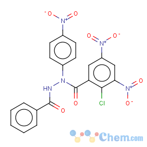 CAS No:145933-21-7 Benzoic acid N'-(2-chloro-3,5-dinitro-benzoyl)-N'-(4-nitro-phenyl)-hydrazide