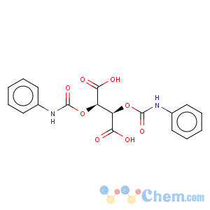 CAS No:145943-92-6 Butanedioic acid,2,3-bis[[(phenylamino)carbonyl]oxy]-, [R-(R*,R*)]- (9CI)