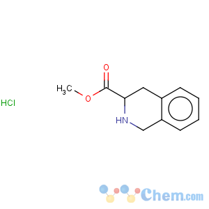 CAS No:146074-43-3 3-Isoquinolinecarboxylicacid, 1,2,3,4-tetrahydro-, methyl ester, hydrochloride, (3R)- (9CI)