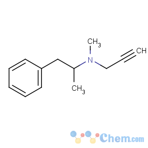 CAS No:14611-51-9 (2R)-N-methyl-1-phenyl-N-prop-2-ynylpropan-2-amine