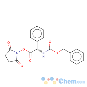 CAS No:146118-22-1 Carbamic acid,[(1S)-2-[(2,5-dioxo-1-pyrrolidinyl)oxy]-2-oxo-1-phenylethyl]-, phenylmethylester (9CI)