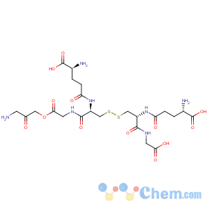 CAS No:146288-21-3 Glycine, N-[N-g-glutamyl-S-(2-hydroxy-1-oxopropyl)-L-cysteinyl]-,methyl ester, (R)- (9CI)