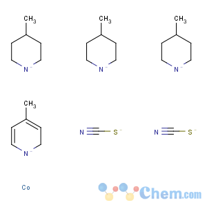 CAS No:14647-39-3 Cobalt,tetrakis(4-methylpyridine)bis(thiocyanato-kS)-