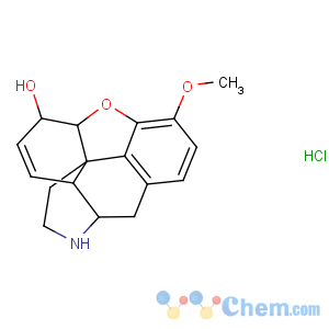 CAS No:14648-14-7 (4R,4aR,7S,7aR,12bS)-9-methoxy-1,2,3,4,4a,7,7a,13-octahydro-4,<br />12-methanobenzofuro[3,2-e]isoquinoline-7-ol